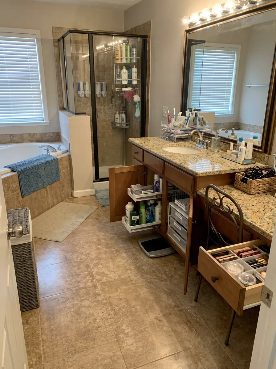 Bathroom after