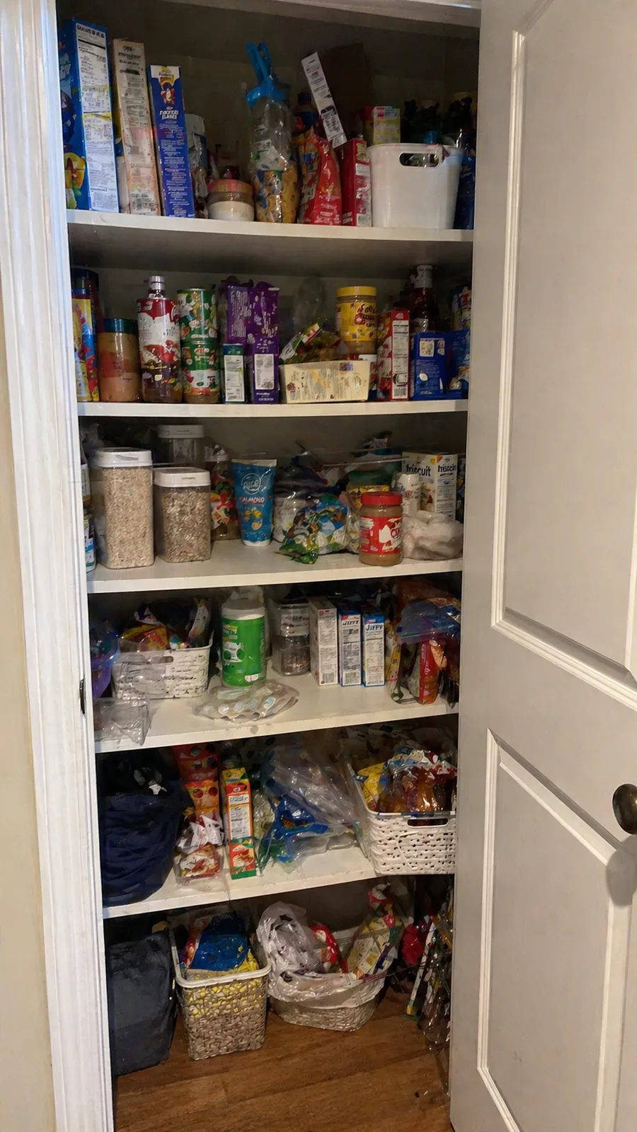 Pantry before